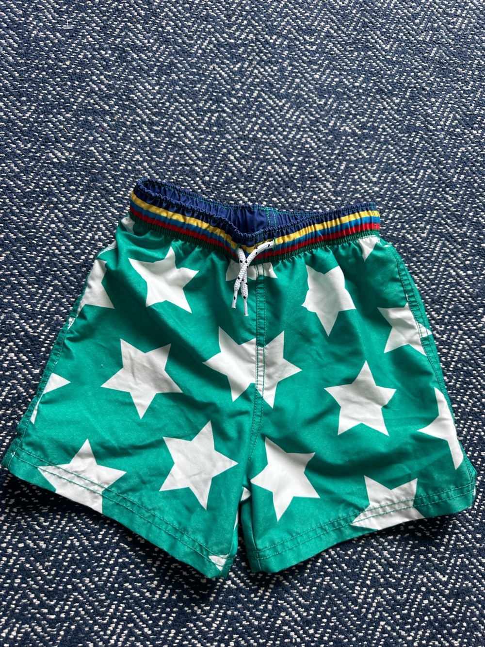 Boden Star Boy Swim Shorts